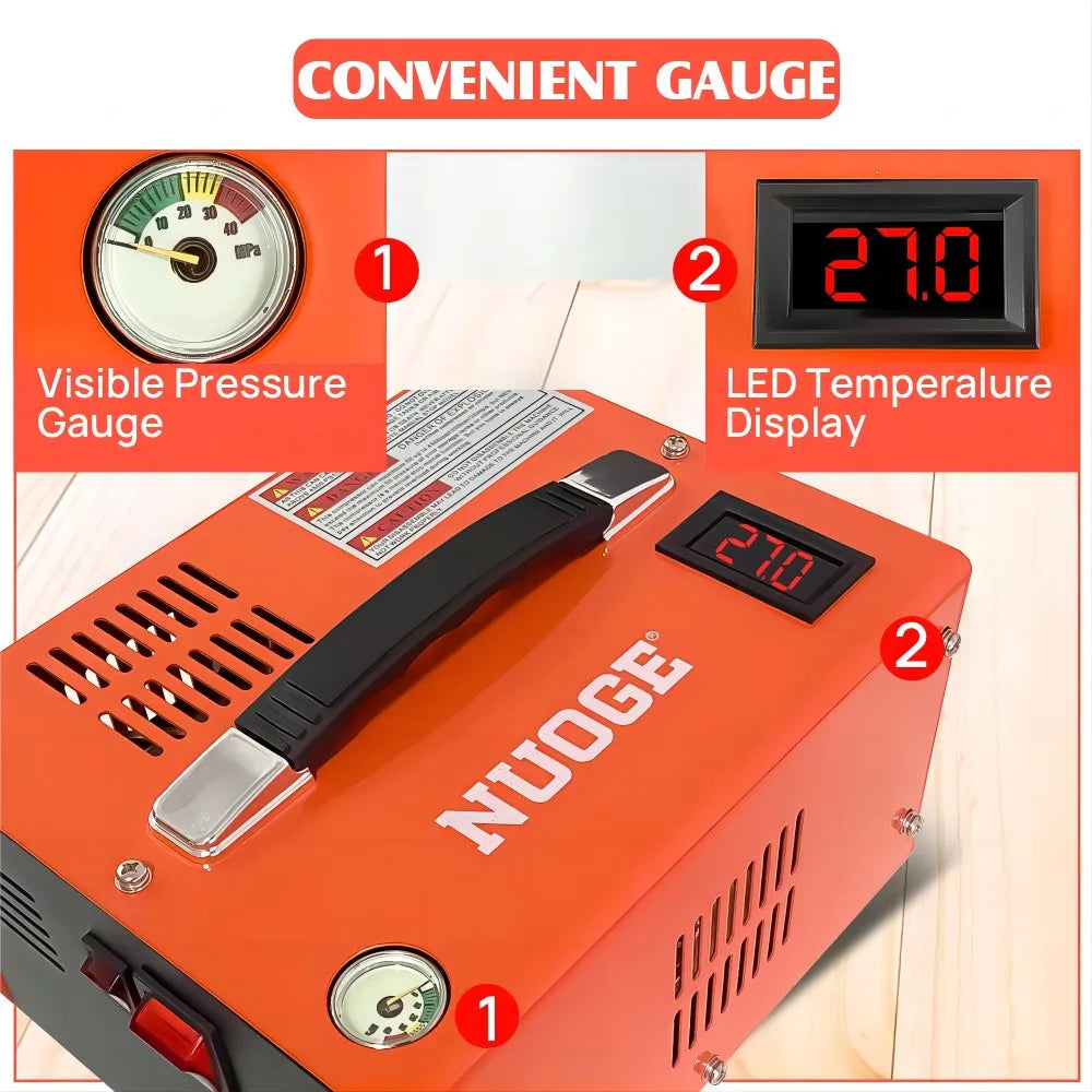 110V/220V PCP Air Compressor 4500Psi 30Mbar High Pressure