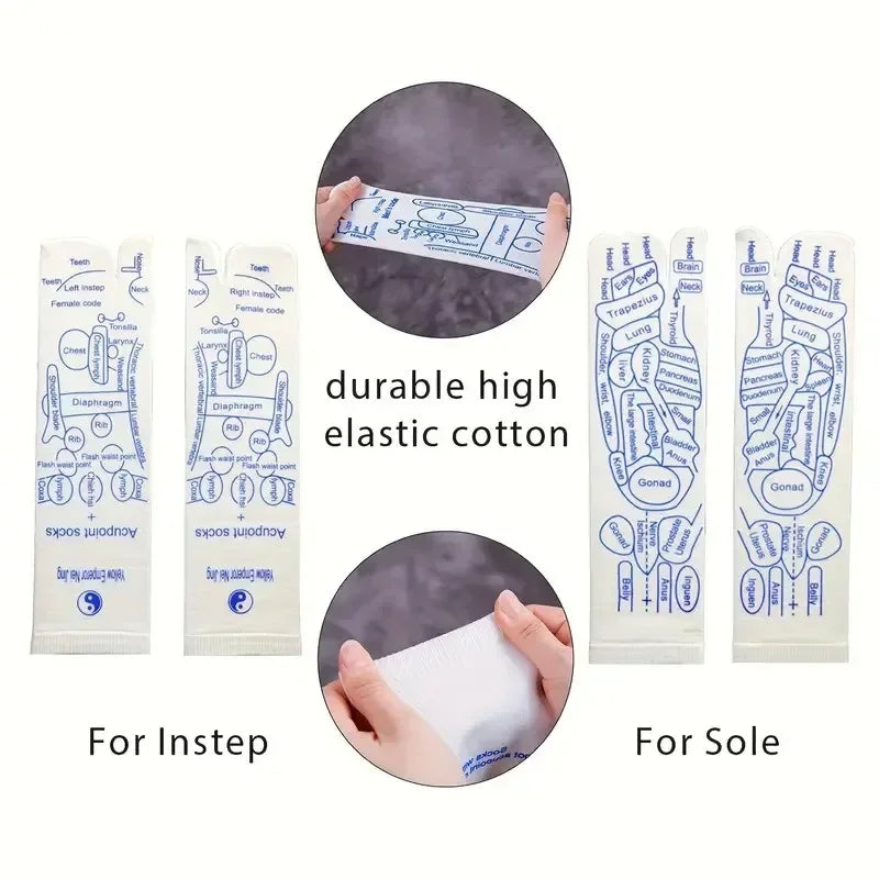 Foot Acupressure Socks Physiotherapy Reflexology Socks