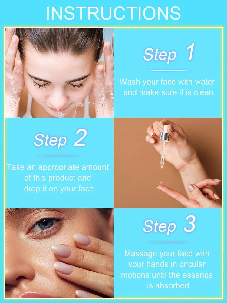 Wrinkles disappear, Anti aging face serum