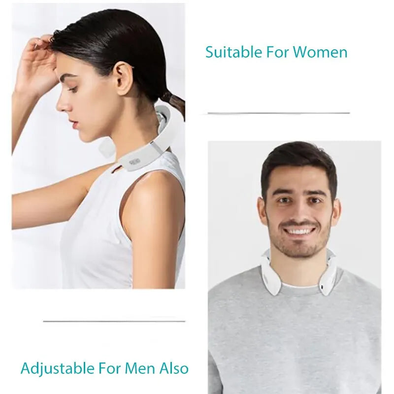 Portable Mini Neck Shoulder Massager Deep Massage Neck Warm