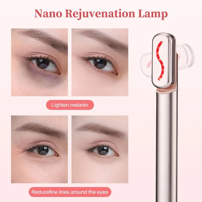 Beauty Wand, Red-Light Therapy LED Facial Light 7 Colors
Eye Wand Massager for Skincare and Rejuvenation