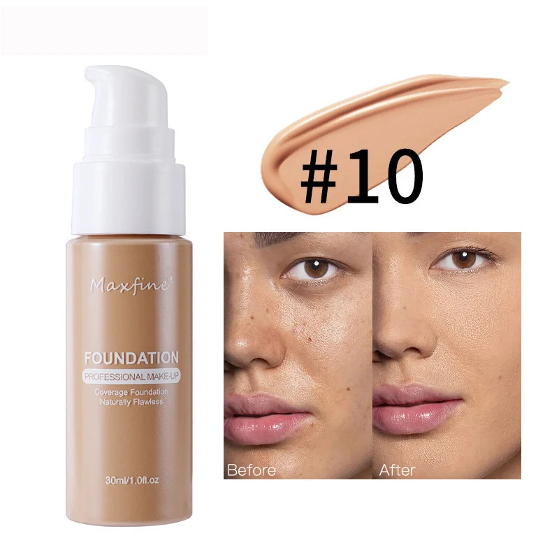 Liquid Foundation Effective Concealer Waterproof Sweat-resistant Makeup
