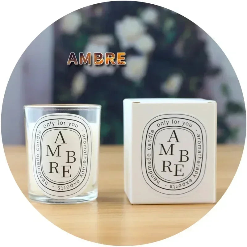 Romantic Vanilla Scented Fragrance Candle Gift Scented Aromatic Candles