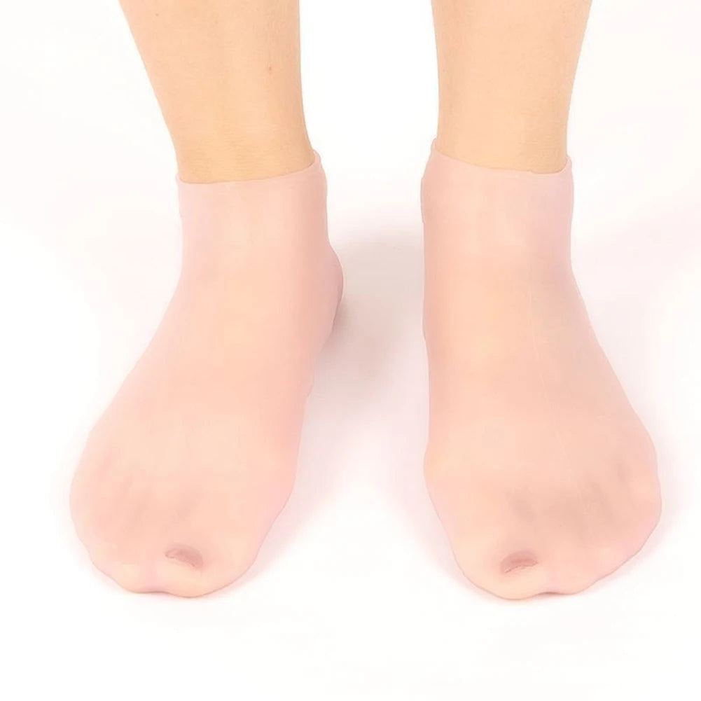 Moisturizing Gel Socks Exfoliating Spa Cracked Dead Skin Remove