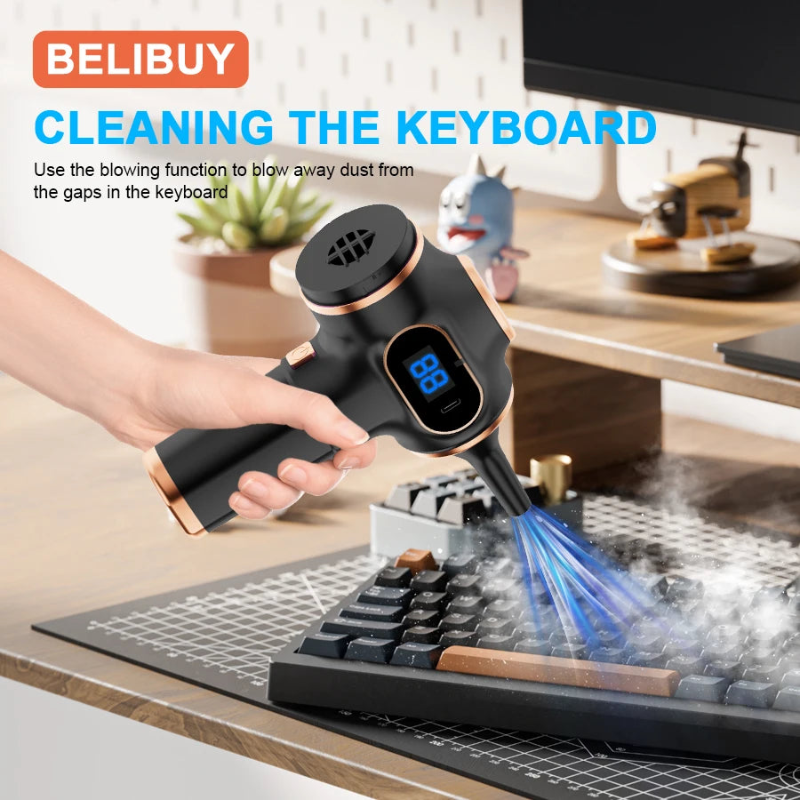 Wireless Car Vacuum Cleaner Home Appliance Sofa Office
High-Power Household Cleaning Machine Mini Vacuum Carpet Cleaner