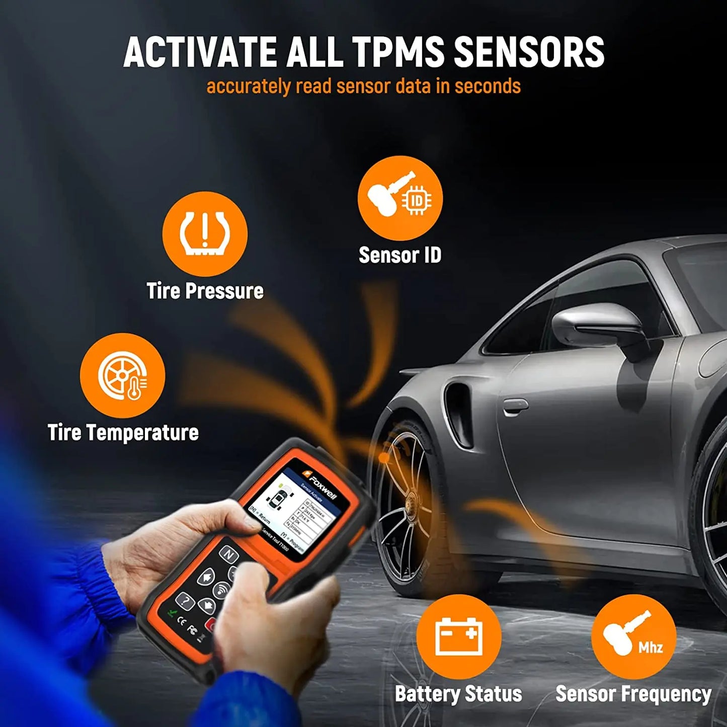 Car TPMS Reset Diagnostic Scan Tool