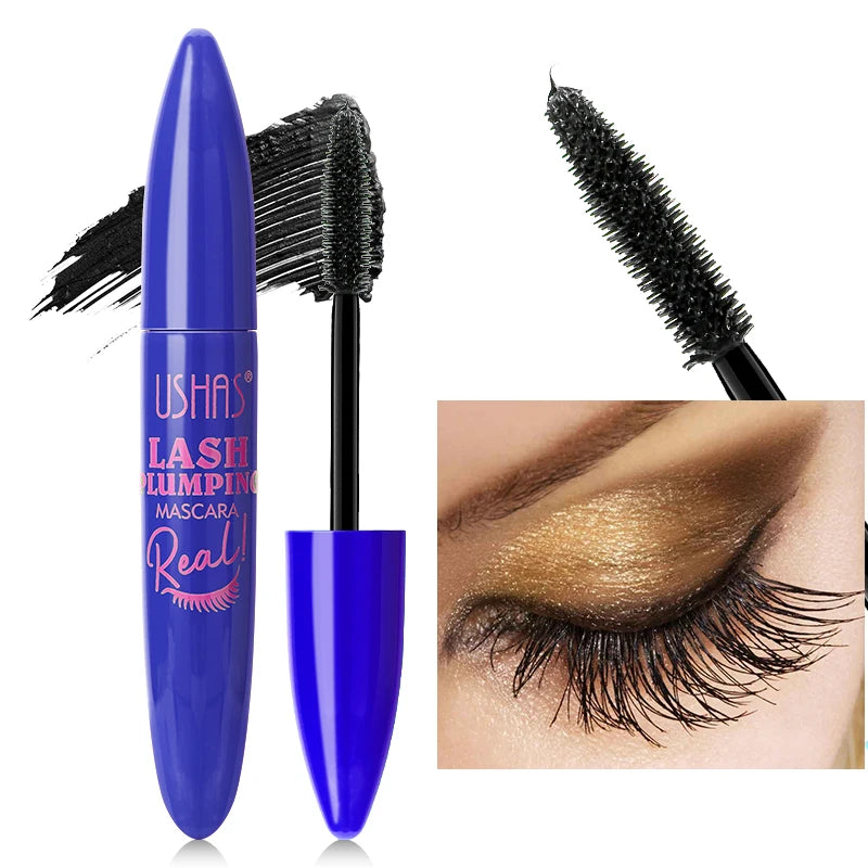 Ultra Long Lasting Mascara 4D Waterproof Mascara Liquid Fiber
360 Degree Spiral Brush Eyelashes Extension Makeup