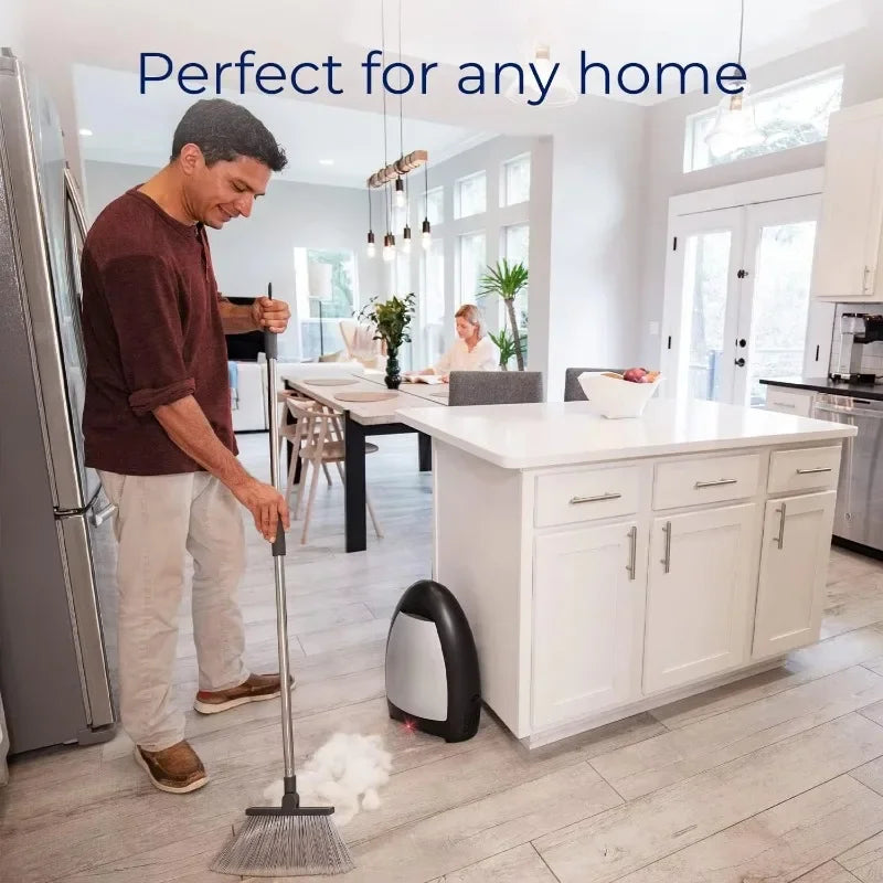 Home Touchless Vacuum Automatic Dustpan
Great for Pet Hair Food Dirt Kitchen,Corded Canister Vacuum
Bagless,1000 W,Silver