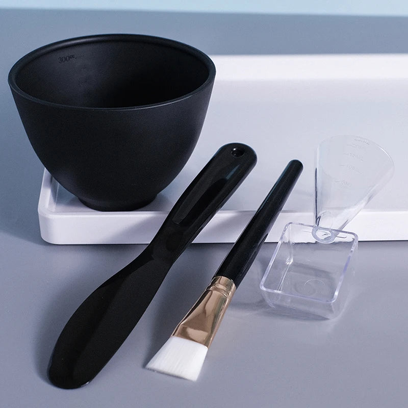2/3/4/5Pcs Face Set For Mask Mixing Bowl Girls Facial Skin Care Tools Kit