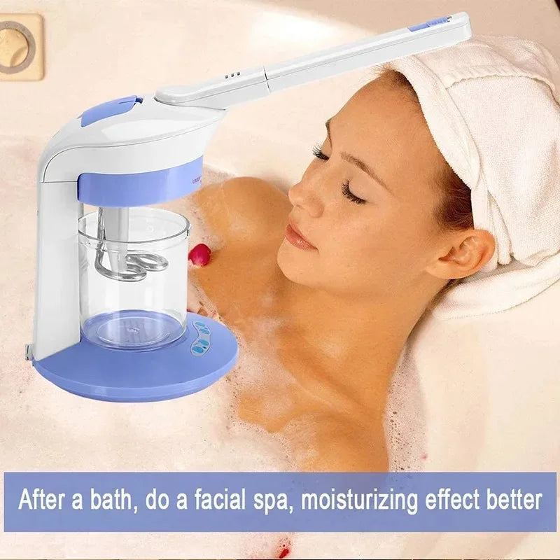 Facial & Hair Steamers Professional 2in1 Sauna Ozone Vaporizer Face Steamer Thermal Cap