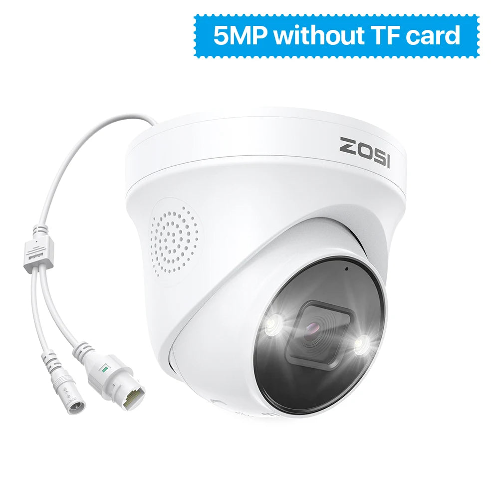 Dome PoE Camera Outdoor 2-Way Audio