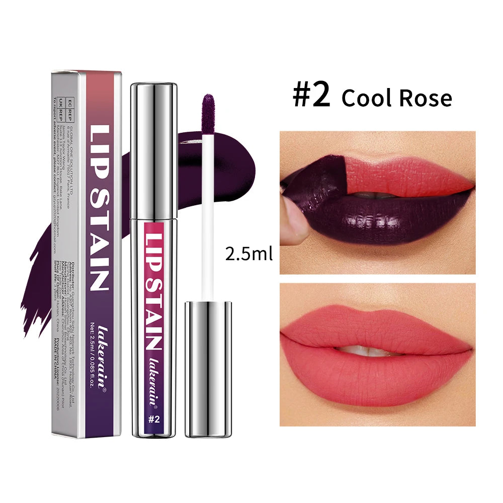 Long Lasting Lip Inks Matte Lip Tint Peel Off Liquid Lipstick Waterproof Makeup