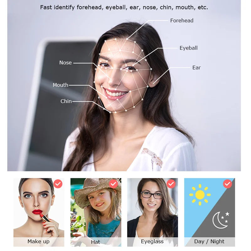 Face Recognition Smart Door Lock With Camera Video Call Voice Intercom Digital Door Lock Automatic Door Lock