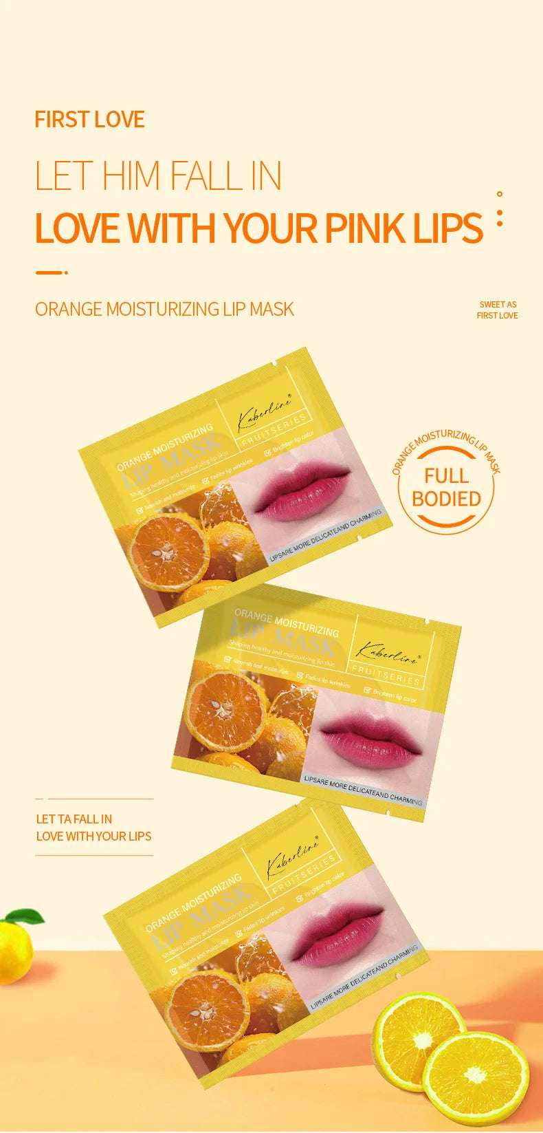 10 pairs Collagen Lip Mask Moisturizing Firming Nourishing Labial Moisturizer Gel Pads