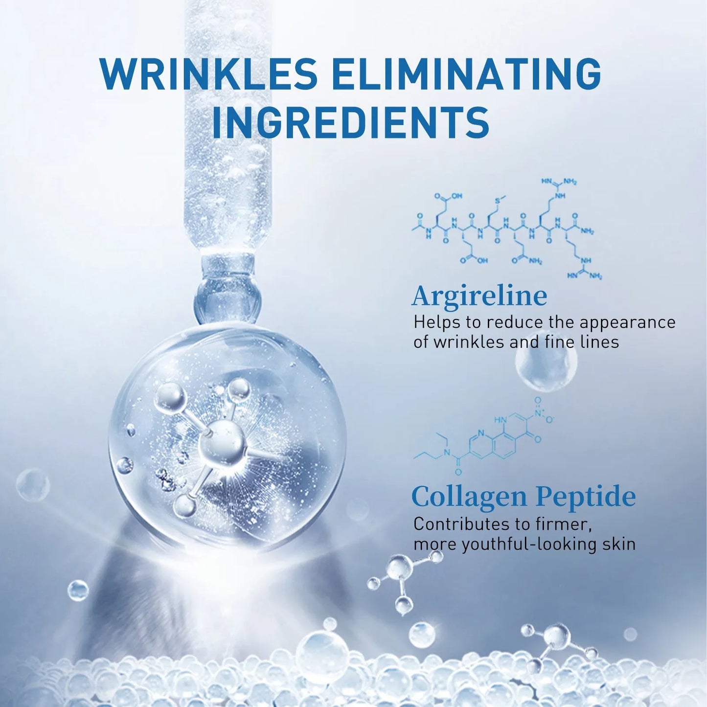 Pure Hyaluronic Acid Face Serum Anti W-rinkle Moisturizing
Pore Shrink Lift Firm Fine Lines Lighten Dark Circle Hyalu B5 Essence