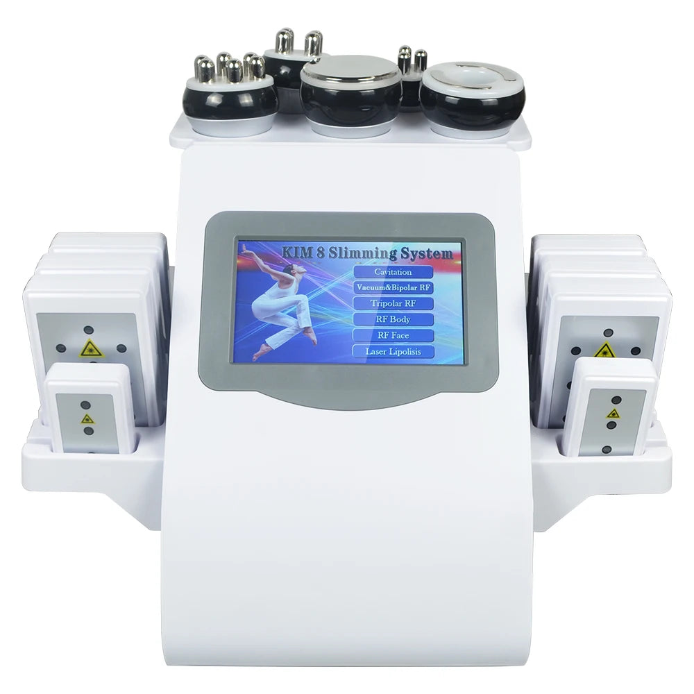 Ultrasonic 40K Cavitation Machine Vacuum Weight Loss Body Slimming Device
Anti-cellulite Fat Burner Cellulite Massage Equipment