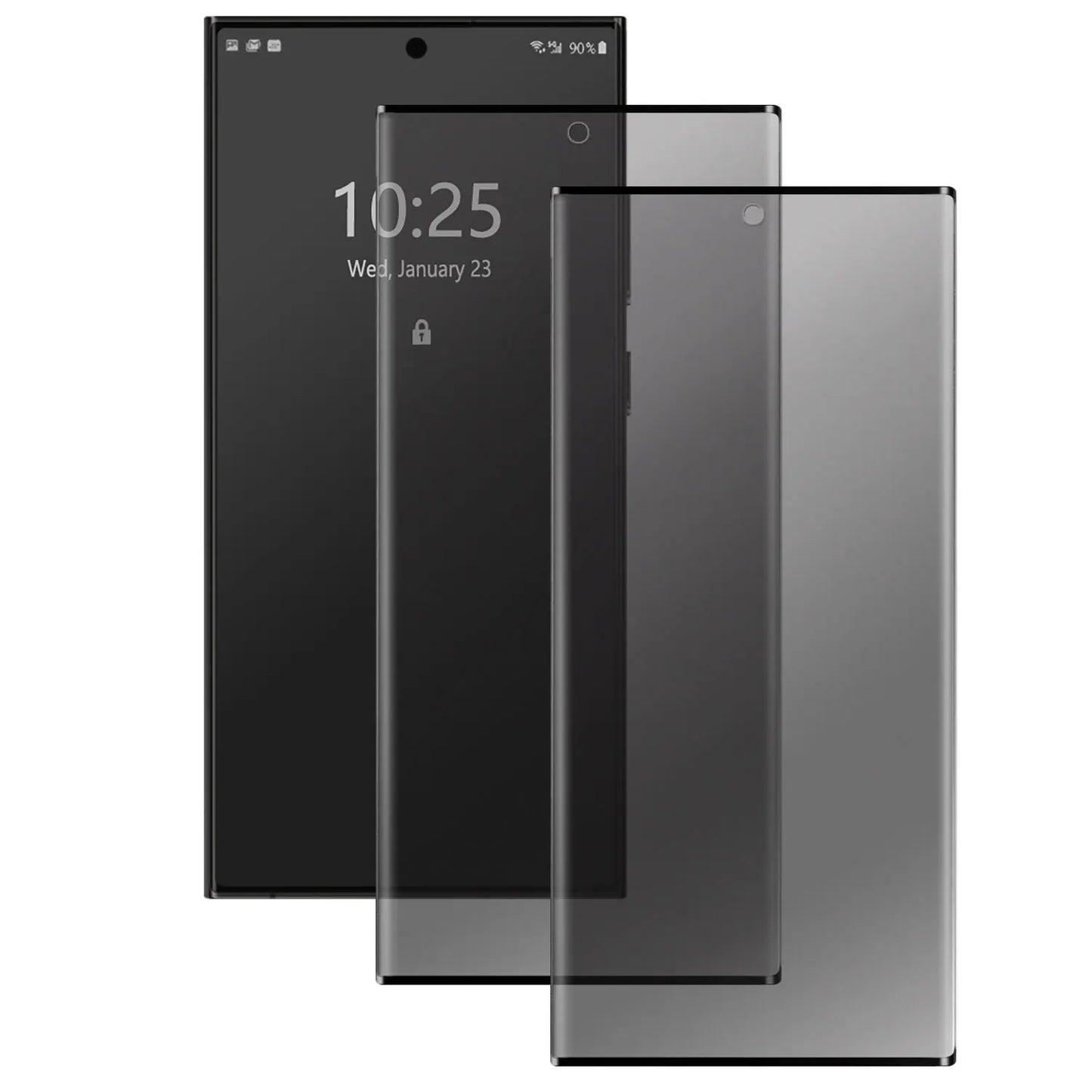 For Samsung Galaxy S22/S22 Plus/S22 +/S22 Ultra 5G Case
Friendly Anti Spy Privacy Tempered Glass Screen Protectors 2-Pack
