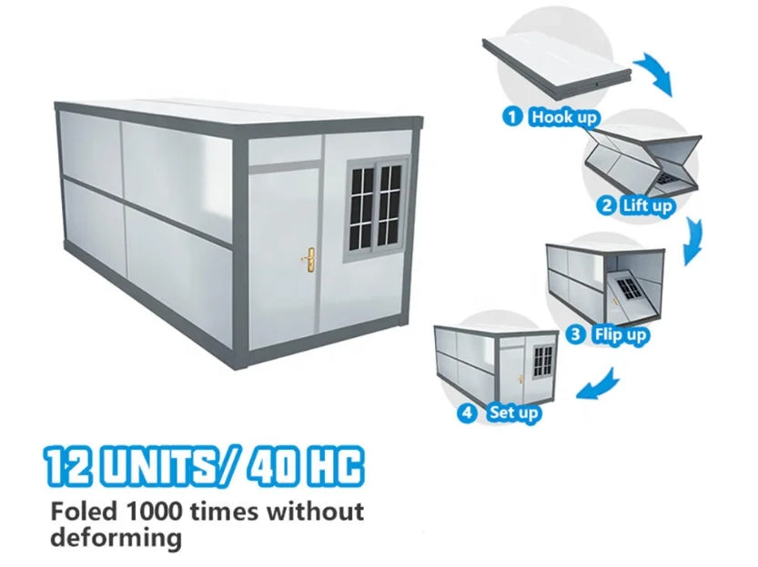 NEW NEW HOT SALE!
Modern Luxury Modular Container Homes Hurricane Proof 40Ft Prefab Houses