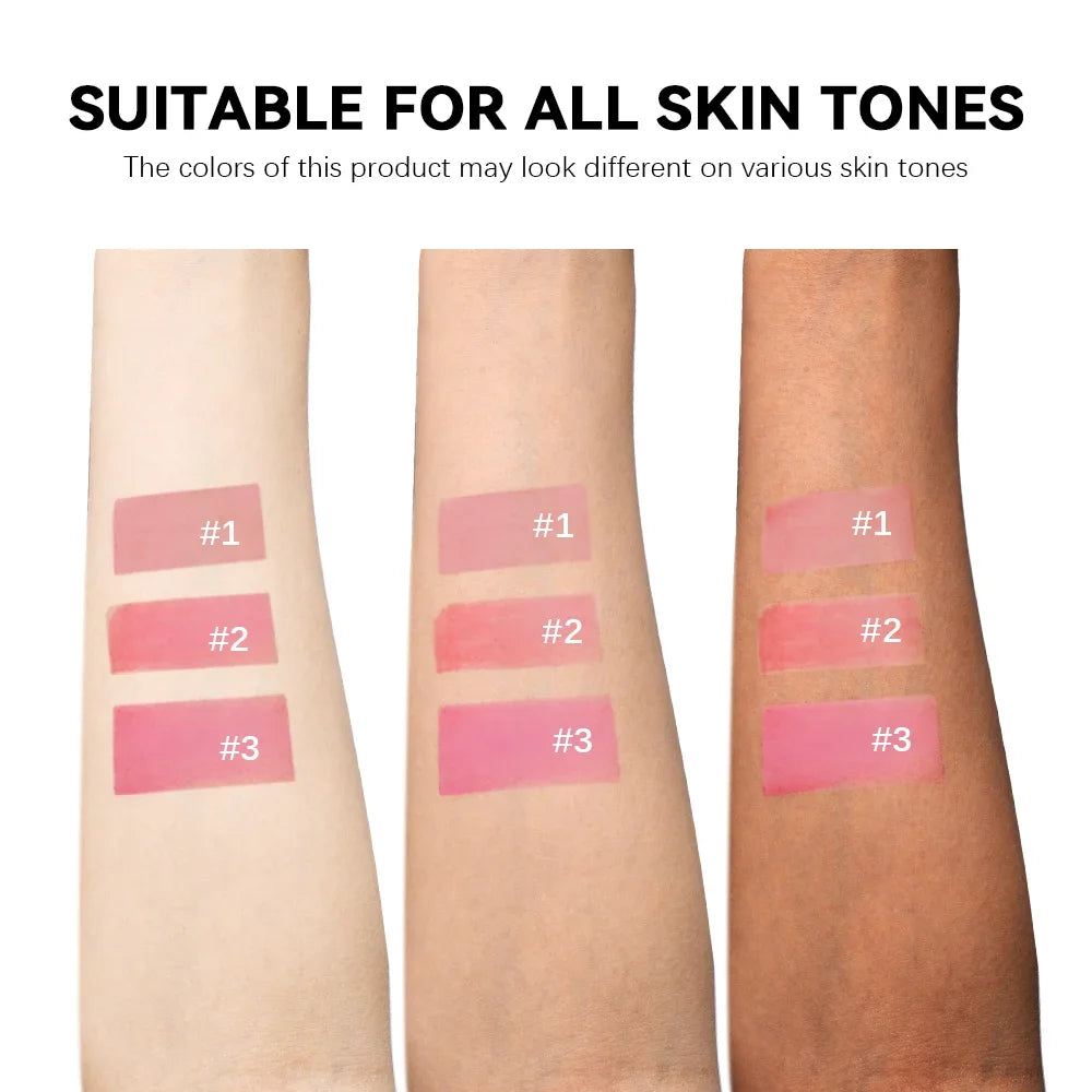 Peel Off Rose Pink Lip Gloss Matte Outline Contour Tattoo Lip Stain Waterproof Waterproof
