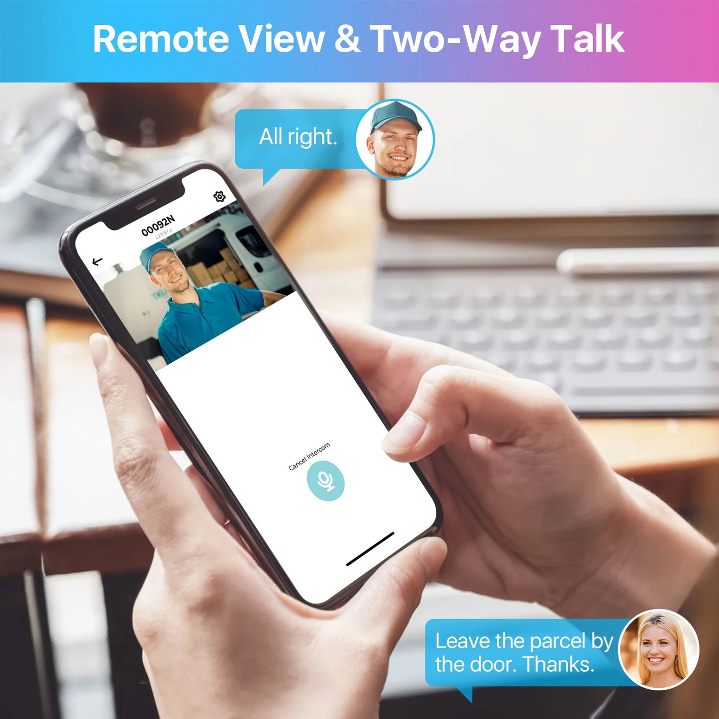 PTZ WiFi Camera Home Security Protection