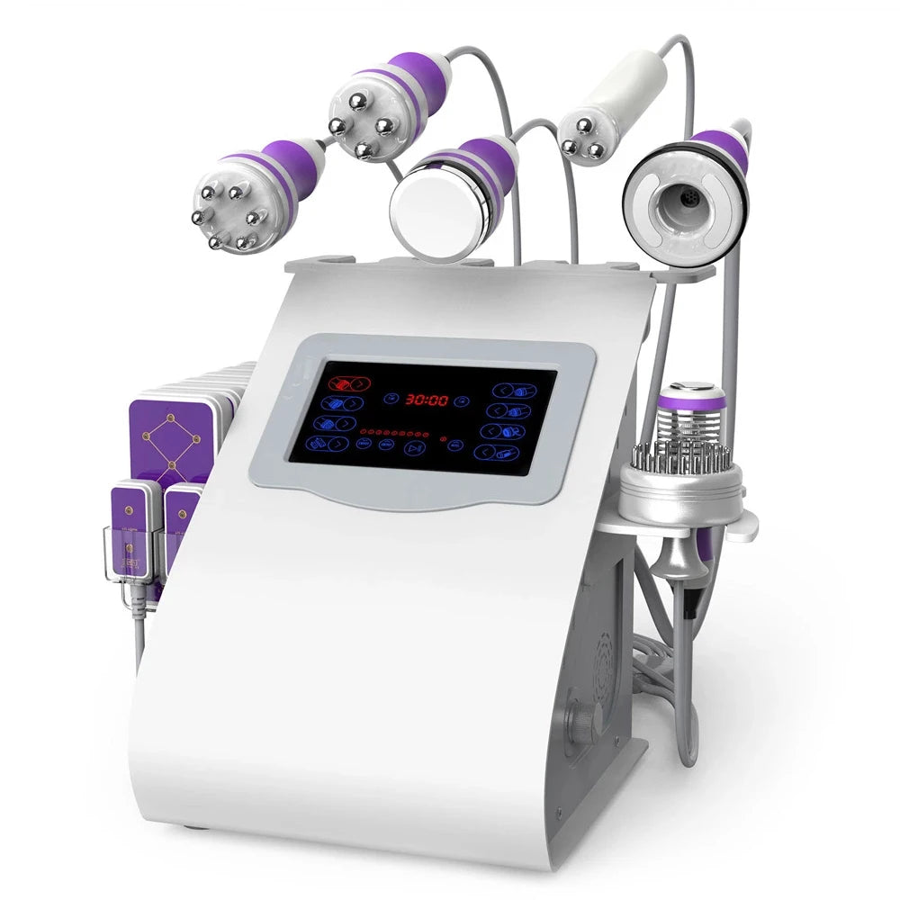 5/6/9 In 1 Cavitation Machine Fat Burning Body Slimming Lipo Cavitation
Skin Tightening Facial Care Tool for Salon Home Use