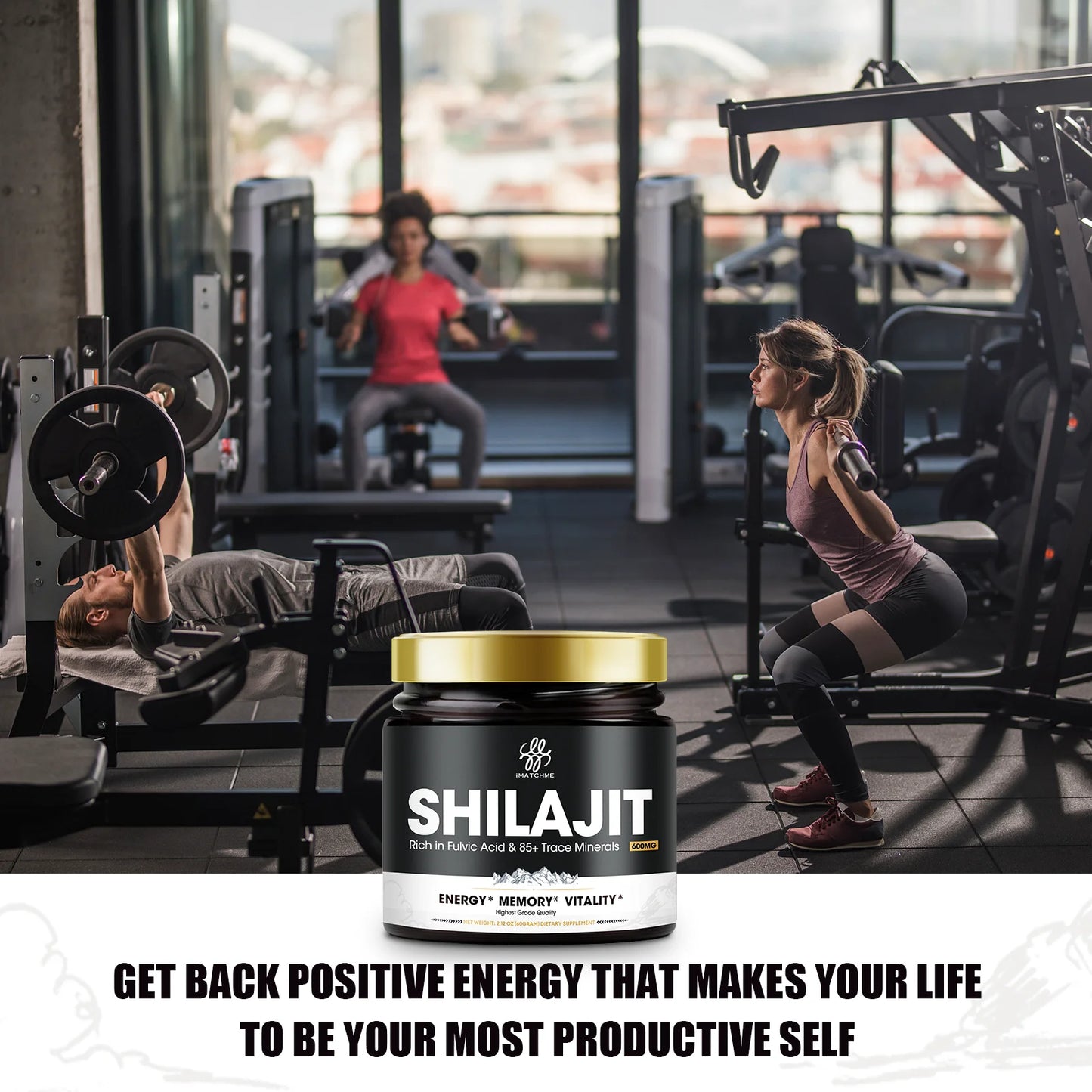 Pure Shilajit Supplement for Men & Women –
85+ Trace Minerals & Fulvic Acid - Energy, Brain, Immunity – Himalaya Shilajit Resin