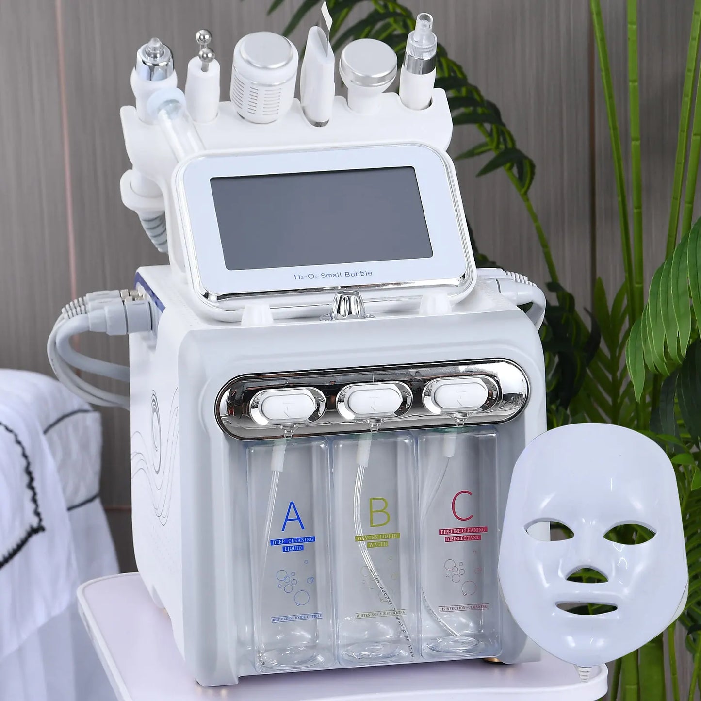 7 in Beauty Skin Cleansing
Hydrofacial Machine Facial Machine