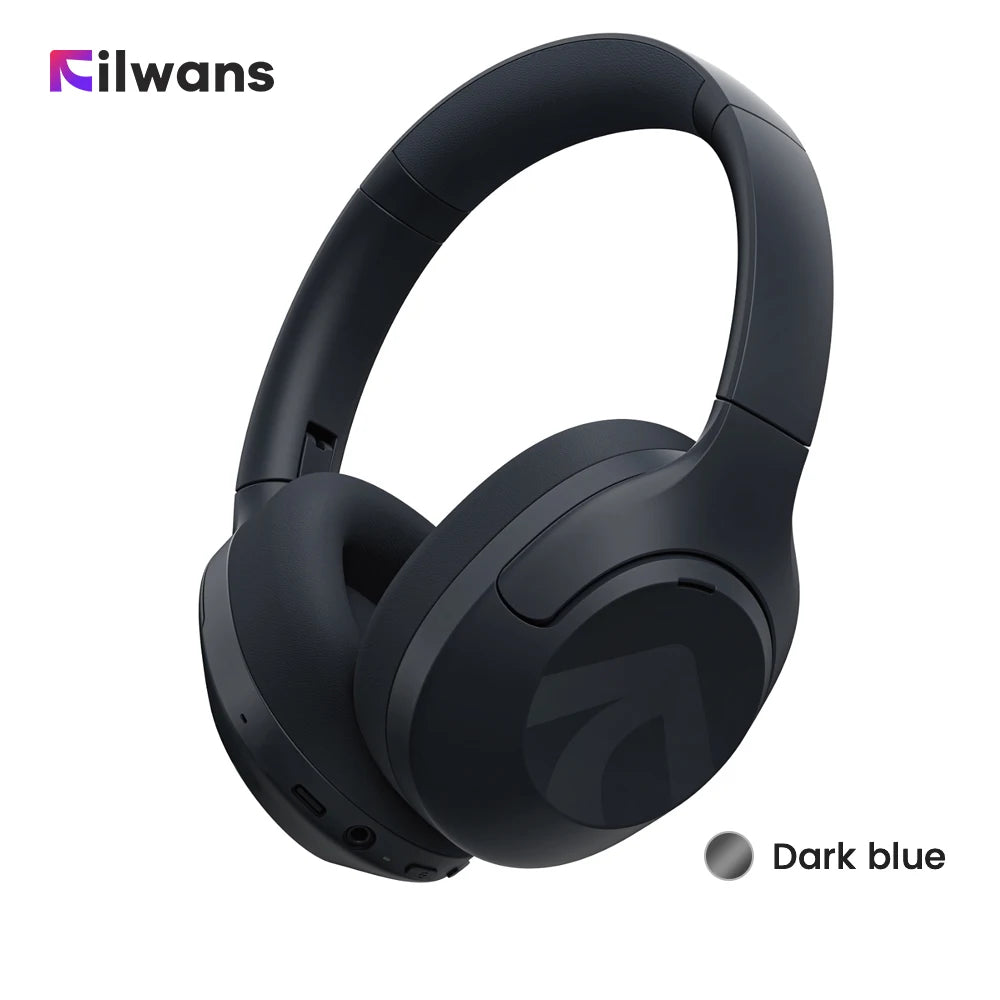 H Zero pro -50dB ANC Headphones Hi-Res AUDIO Wireless Bluetooth 5.4 5 Microphone Headset 3.5mm PC Gamer Earphones