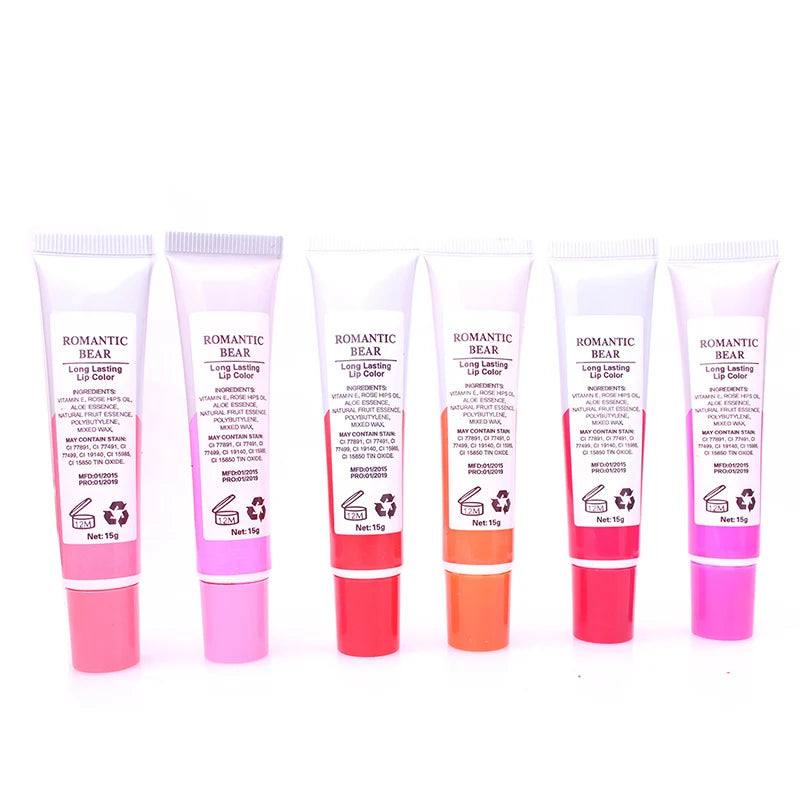 Lip Stain Tint Long Lasting Lip Gloss Sets