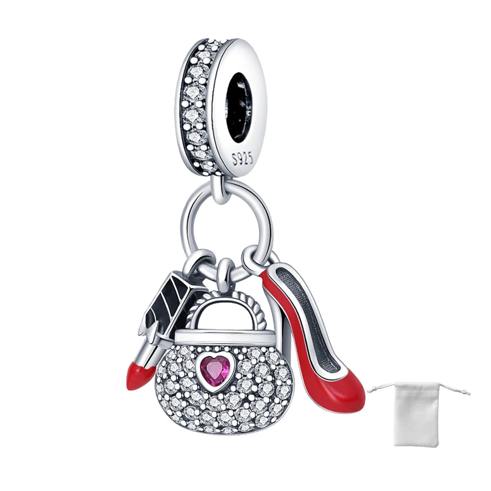925 Sterling Silver Pandora Original Bracelet Charms