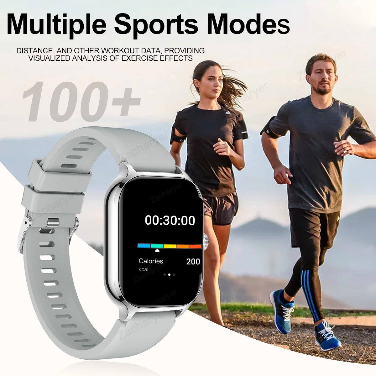 2025 Smart Watch, Wireless Dialing,
Multiple Sport Modes, Various App Notifications iPhone/Android