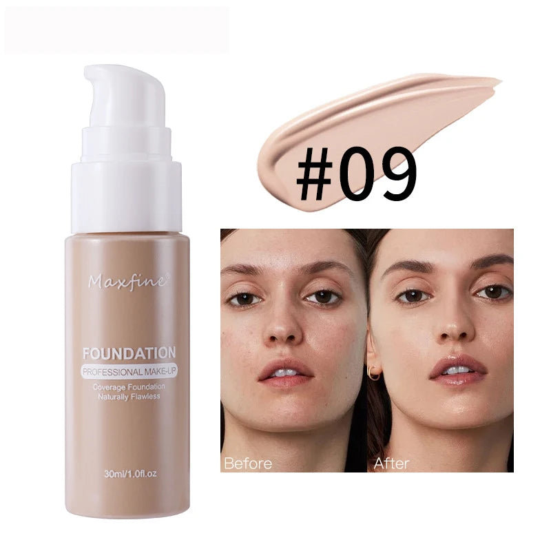 Liquid Foundation Effective Concealer Waterproof Sweat-resistant Makeup
