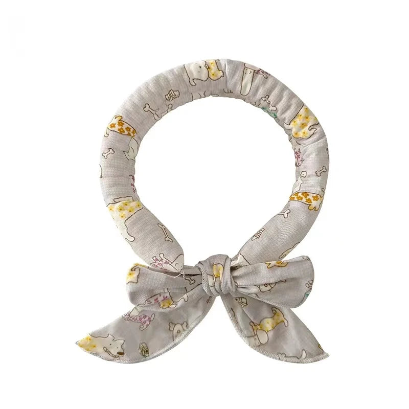 Colors Neck Cooler Scarf Body Cold Cooling Neck Cooler Necktie Headband Neck cooling bandanas for dogs Small dog collar Opawz