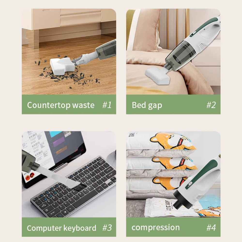 Cordless Handheld Vacuum Cleaner & Mop Cleaning