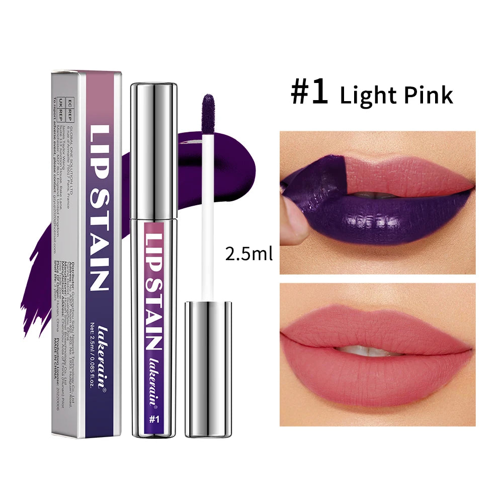 Long Lasting Lip Inks Matte Lip Tint Peel Off Liquid Lipstick Waterproof Makeup
