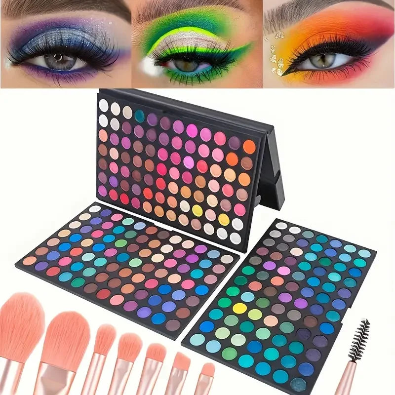 252 Colors EyeShadow Palette Makeup Matte,Shimmer and Metallic Shades