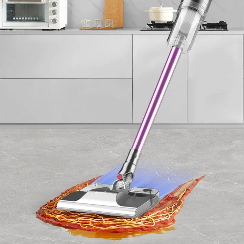 Wireless Vacuum Cleaner High Suction Handheld Device Integrated Sweeping and Mopping