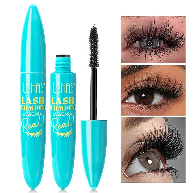 Ultra Long Lasting Mascara 4D Waterproof Mascara Liquid Fiber
360 Degree Spiral Brush Eyelashes Extension Makeup