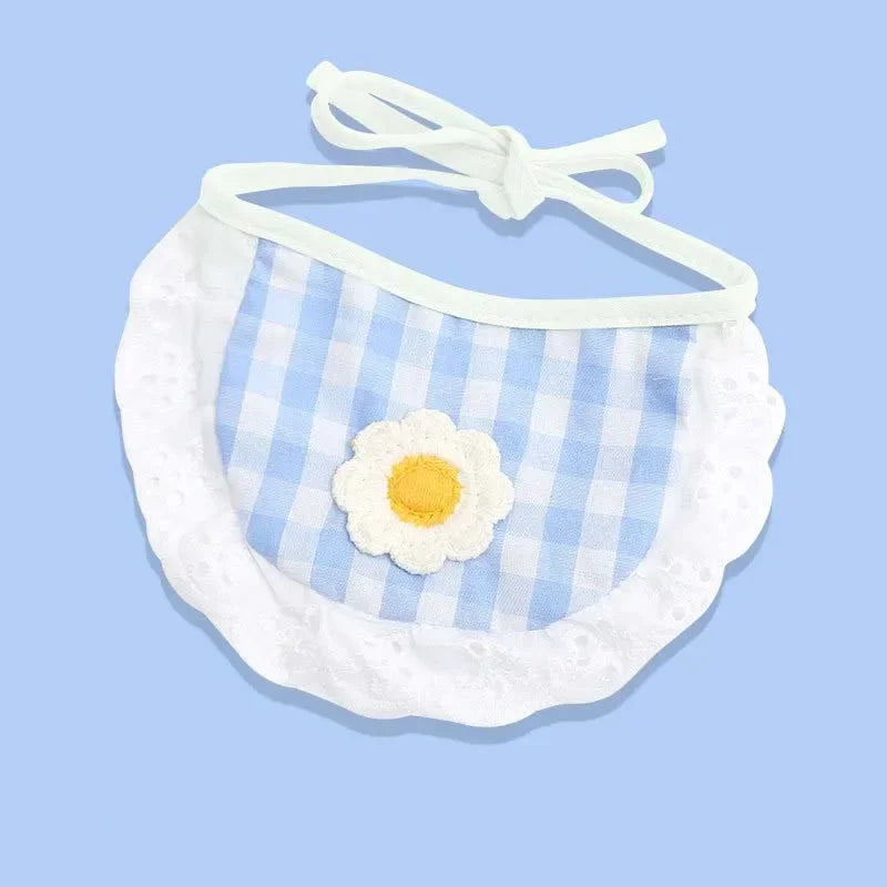 1PCS Cute Cat Dog Bibs Different Shape Design Pet Accessories
Dog Bandana Saliva Towel Scarf for Small Dogs Chiwawa Pet Products