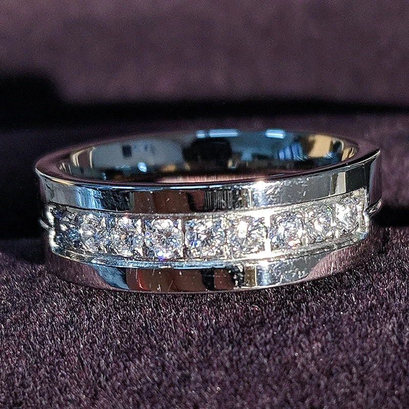 titanium Rings Men And Women Jewelry Coupl3 wedding bands love Rings