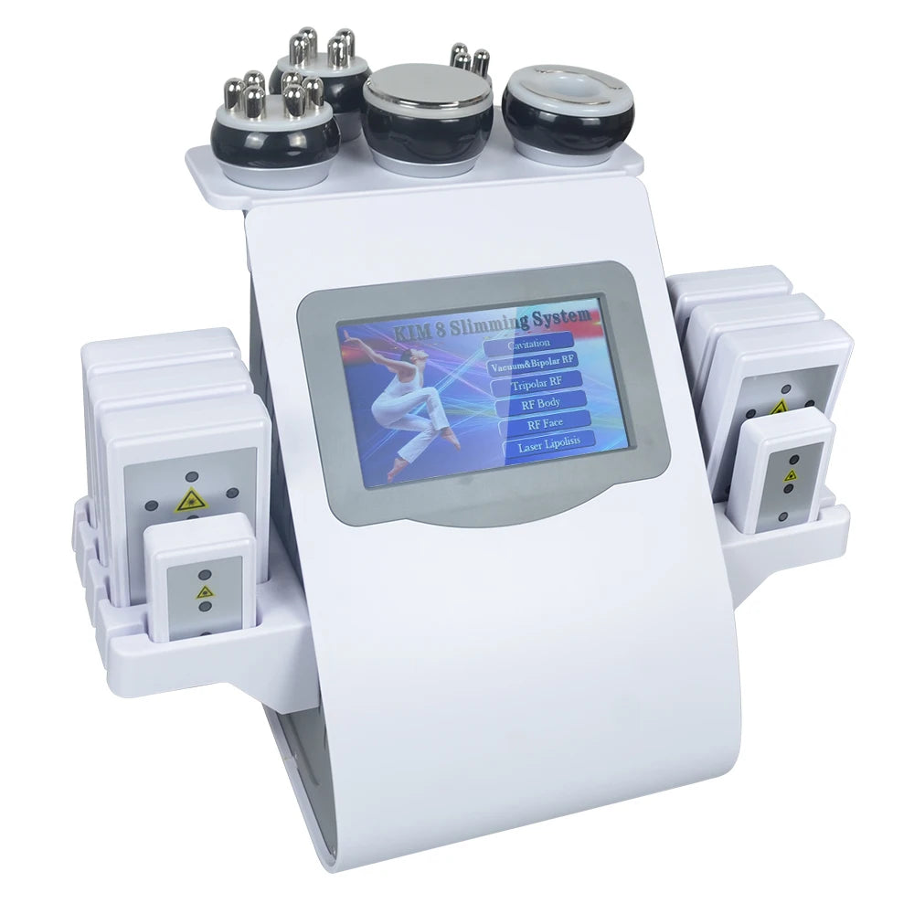 Ultrasonic 40K Cavitation Machine Vacuum Weight Loss Body Slimming Device
Anti-cellulite Fat Burner Cellulite Massage Equipment