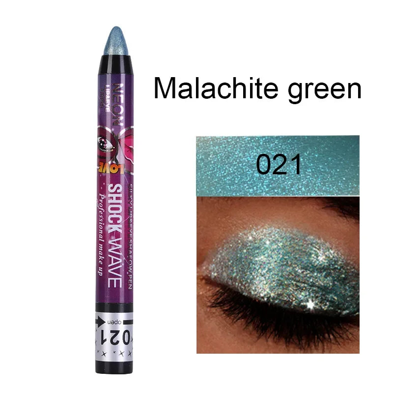 2 In 1 Eyeshadow Lipstick Stick Pencil
Waterproof Glitter Matte Eye Shadow Makeup Pigment Eyeshadow Pen
