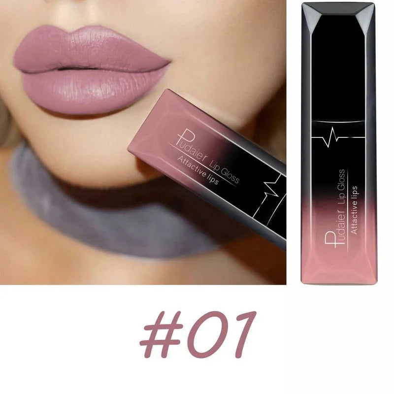 17 Color Sexy Matte Long Lasting Lip gloss Liquid Lipstick