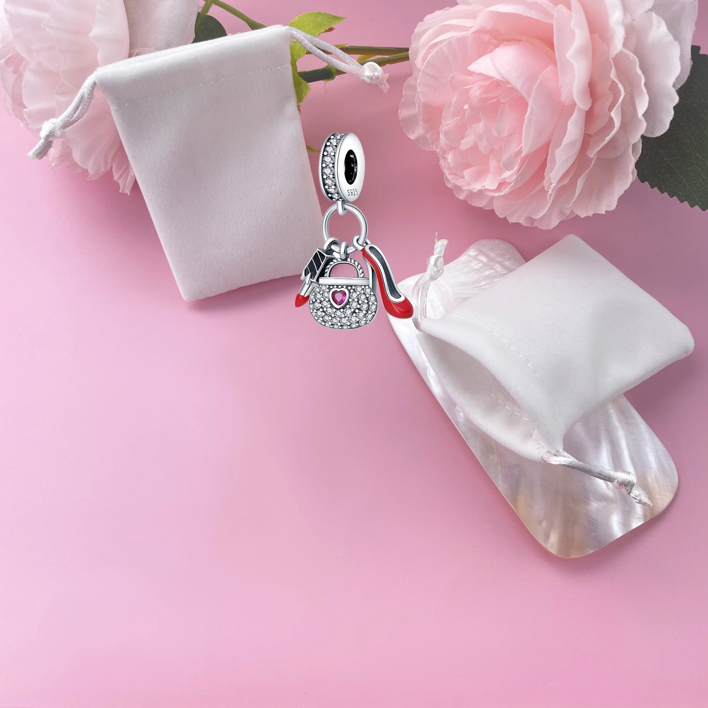 925 Sterling Silver Pandora Original Bracelet Charms