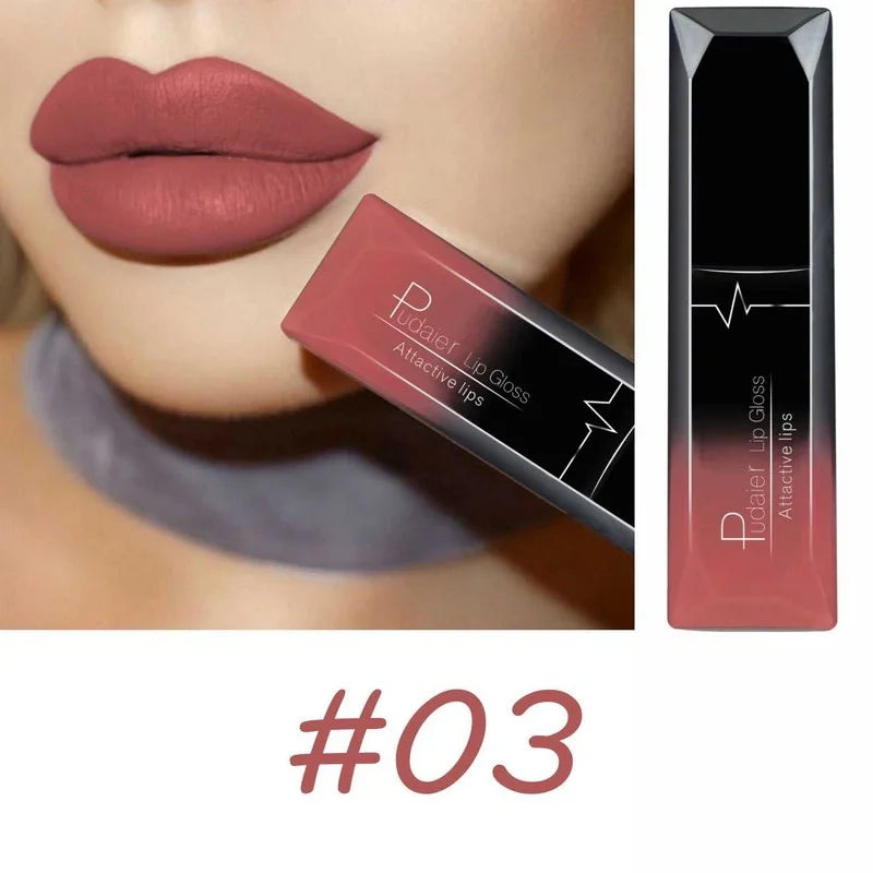 17 Color Sexy Matte Long Lasting Lip gloss Liquid Lipstick