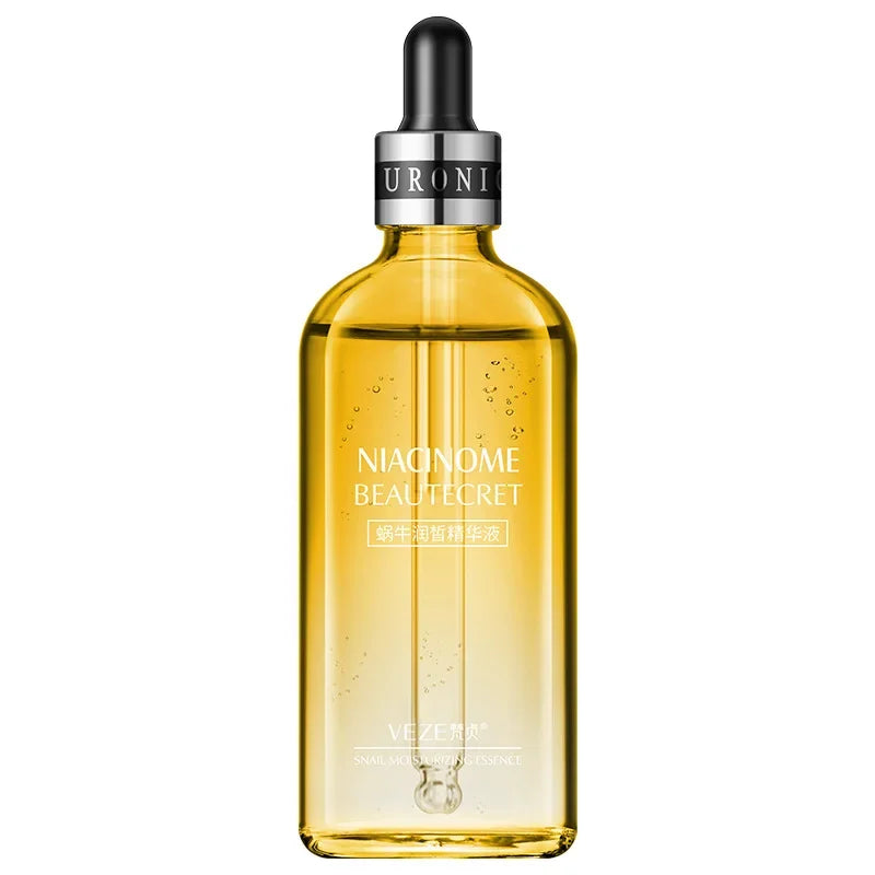 Hyaluronic Acid Face Serum Moisturizing
Shrink Pores Remove Fine Lines Anti-Wrinkle Snail Whiten Caviar Anti-aging Face Essence