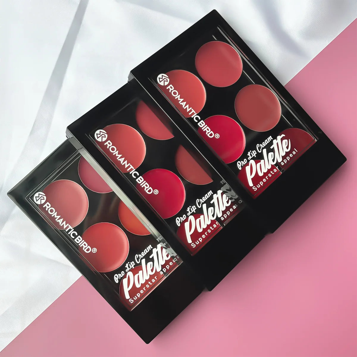 6-color blush and contouring all-in-one palette
pearlescent matte powder makeup palette