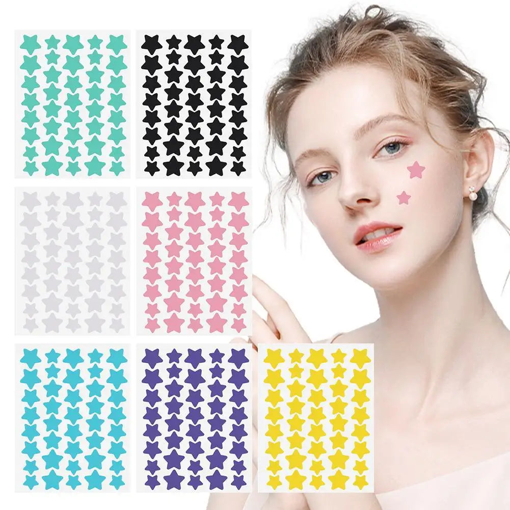 40pcs Pimple Patches Cute Star Shaped Pimple Cover Sticker