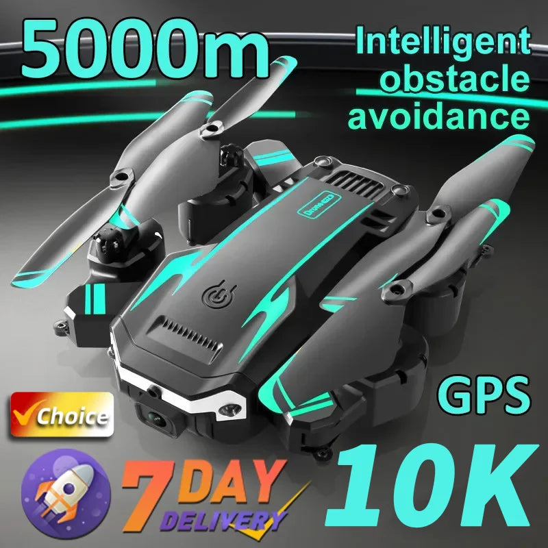 New G6 Professional Foldable Quadcopter Aerial Drone S6 HD Camera GPS RC Helicopter
WIFI Obstacle Avoidance