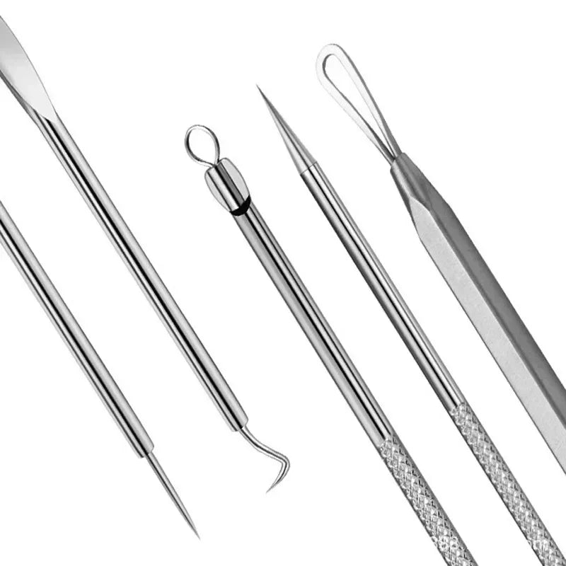 Pimples Blackhead Clip Tweezers Special Blackhead Remove r Acne Needle Tool